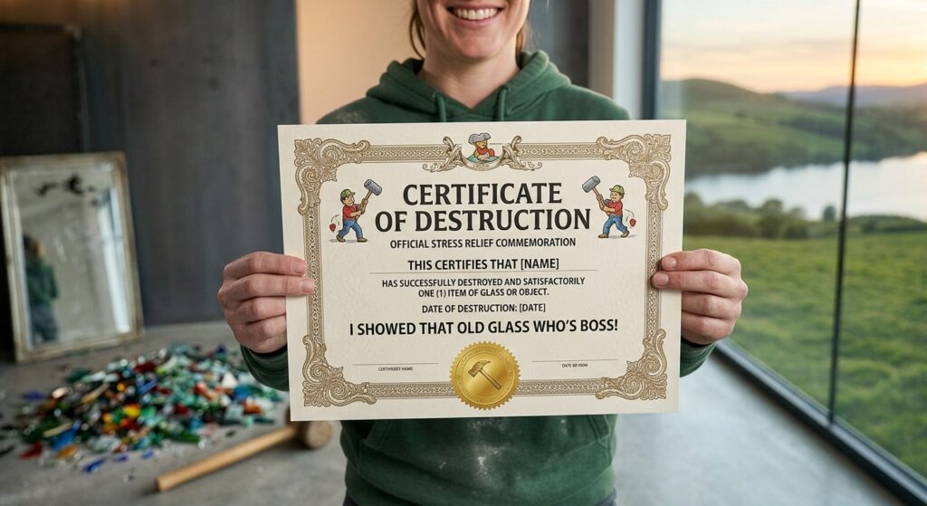 certificate of destruction